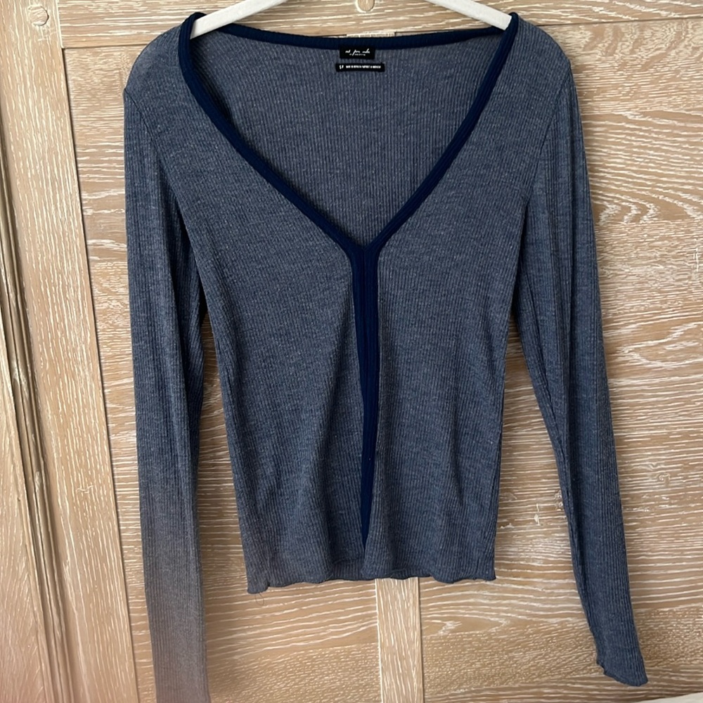 Urban Outfitters super soft blue long sleeve size S